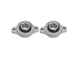 Rolamento De Bloco Auto-alinhável Liga De Zinco E Alumínio Kfl006 Para Máquinas (2 Pcs)