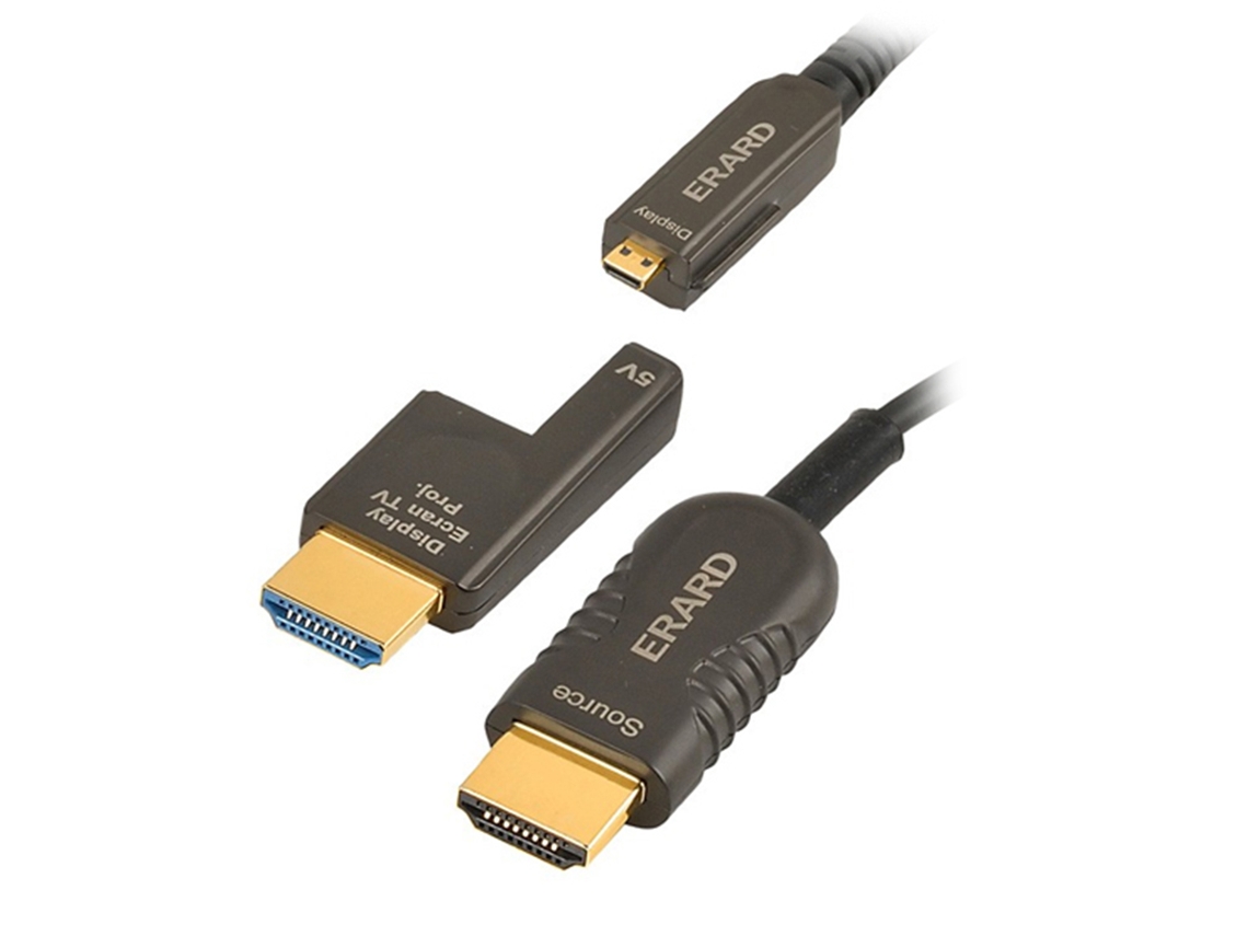 Cabo Hdmi Optico Uhd 4k, Erard 726818, 10m