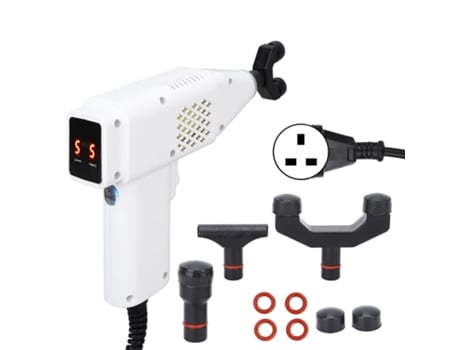 Massajador Elétrico Para Coluna Cervical Ajustável Em Força, Ferramenta De Ajuste Quiroprático Para Alívio Da Dor 100 240v Rnemitery