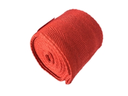 Luvas De Boxe Com Envolventes De Mão E Pulso De Algodão Para Karatê Taekwondo Muay Thai Vermelho