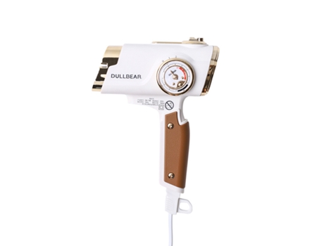Secador de Cabelo ECELEN Cd-1638 Branco Dobrável de Alta Potência com Íons Negativos 1000 W 3 Níveis de Temperatura
