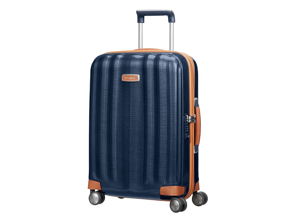 Mala de Cabine SAMSONITE lite-cube dlx spinner Azul (55x40x20cm)