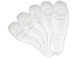 Ipetboom 10 Pares De Palmilhas Descartáveis Algodão, Absorvem O Suor E Reduzem Odor, Tamanho 43-44, Confortáveis Para Os
