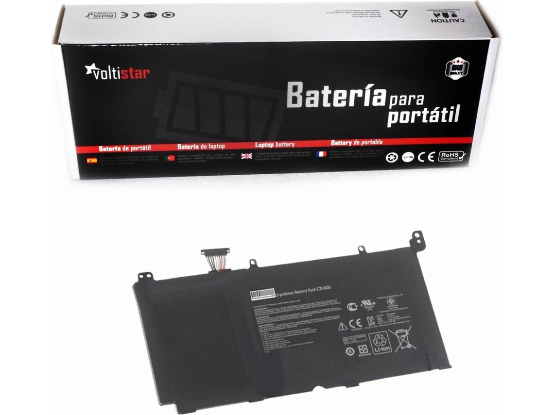 Bateria Portátil VOLTISTAR Asus Vivobook C31-S551 S551 S551L S551La S551Lb V551 Al12X32