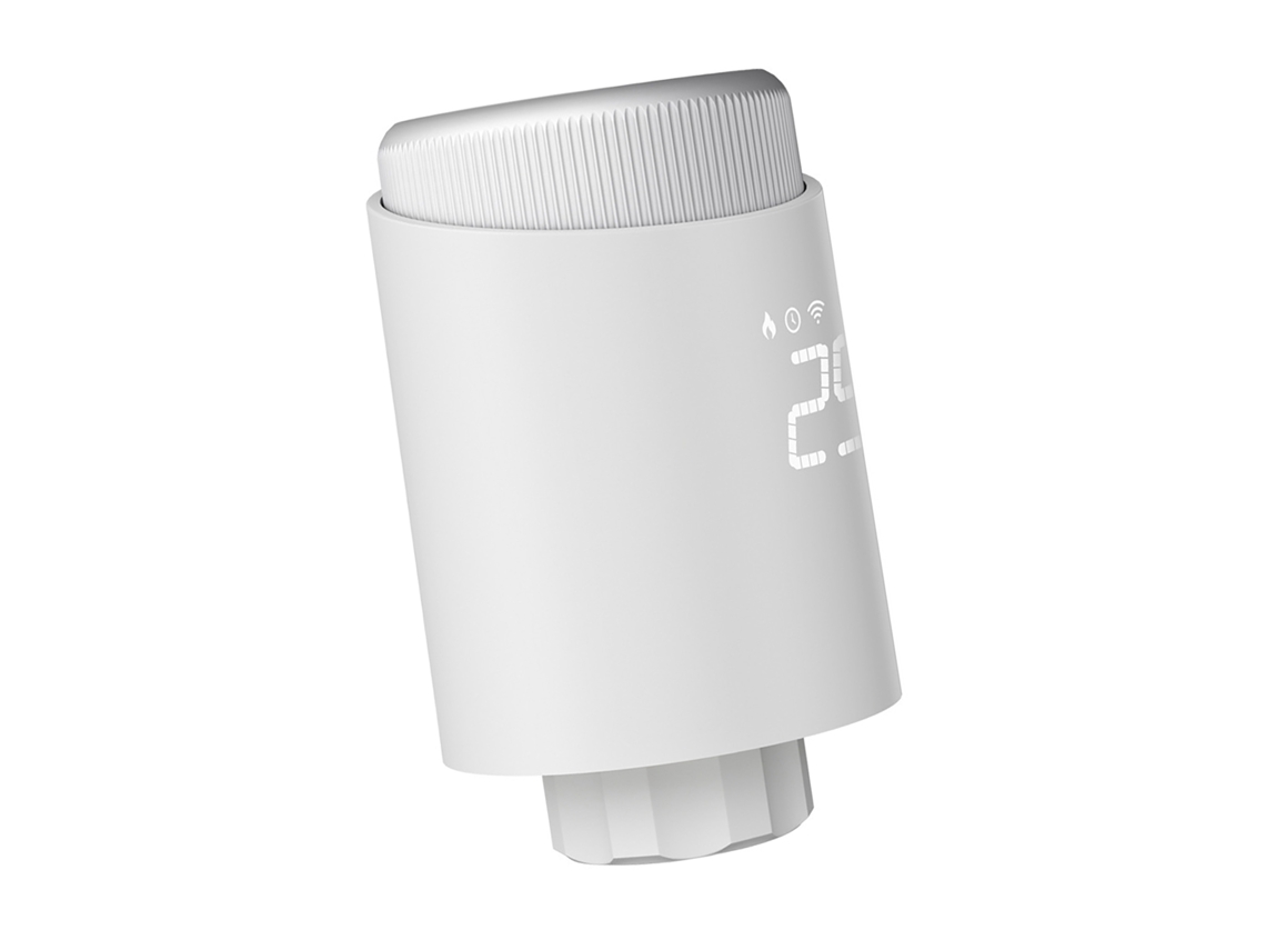 Termostato de Radiador Inteligente Tuya Zigbee, Controle App, Alexa YURU