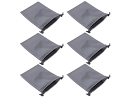 Bolsas Para Acessórios De Viagem, Bolsa Para Armazenamento De Bateria Externa, Organizador Portátil, 19,6 X 15 Cm, Pacote Com 6 Olysi Shop
