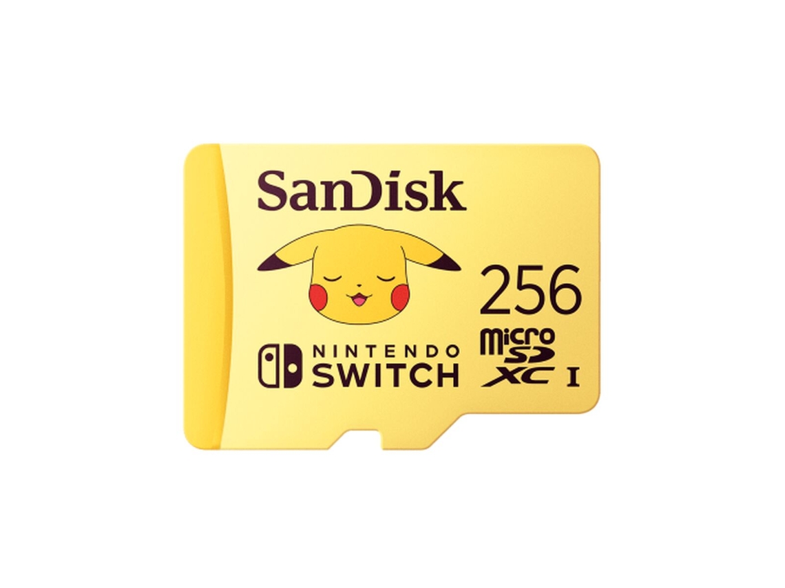Micro SD Sandisk Nintendo Pokemon 256 GB