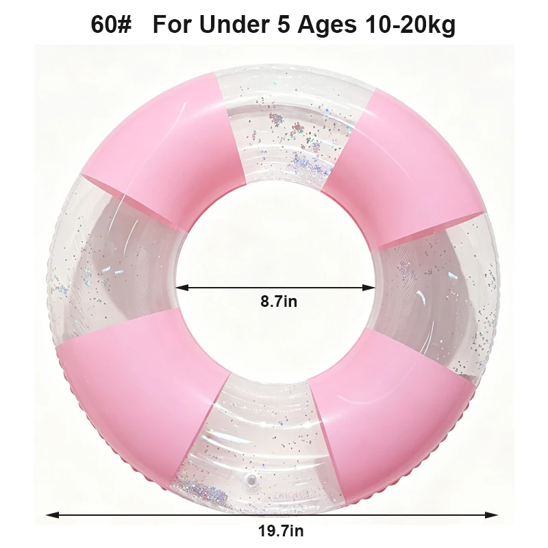 (60) 1 Boia Inflável, Cinto De Flutuação Para Piscina, Boia Para Adultos, Acessórios Para Piscina