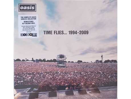 Oasis Time Flies... 1994 2009 4lp Vinil Colorido Edição Limitada Edição Deluxe Edição Especial RSD 2025 Big Brother