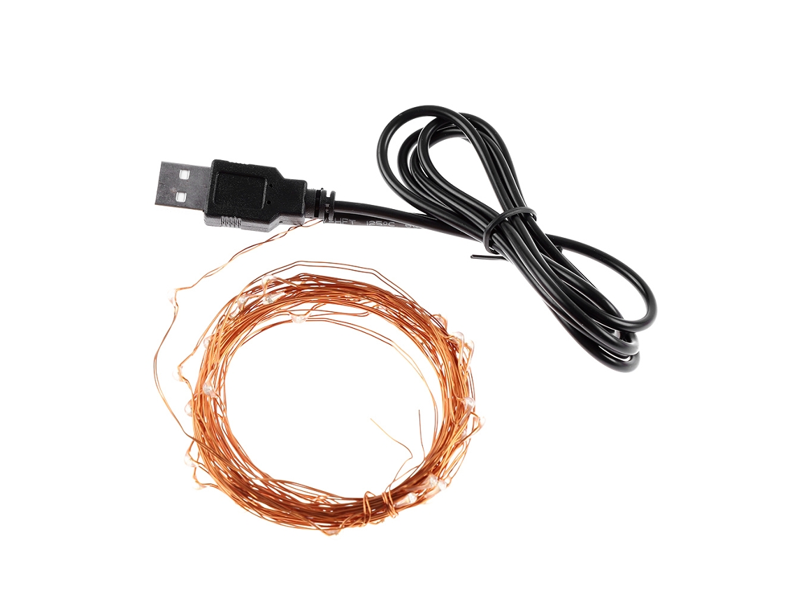 Laxiscreed Fitas De Luz De Natal Led 5m À Prova De Água Com Usb Para Decoração Festiva