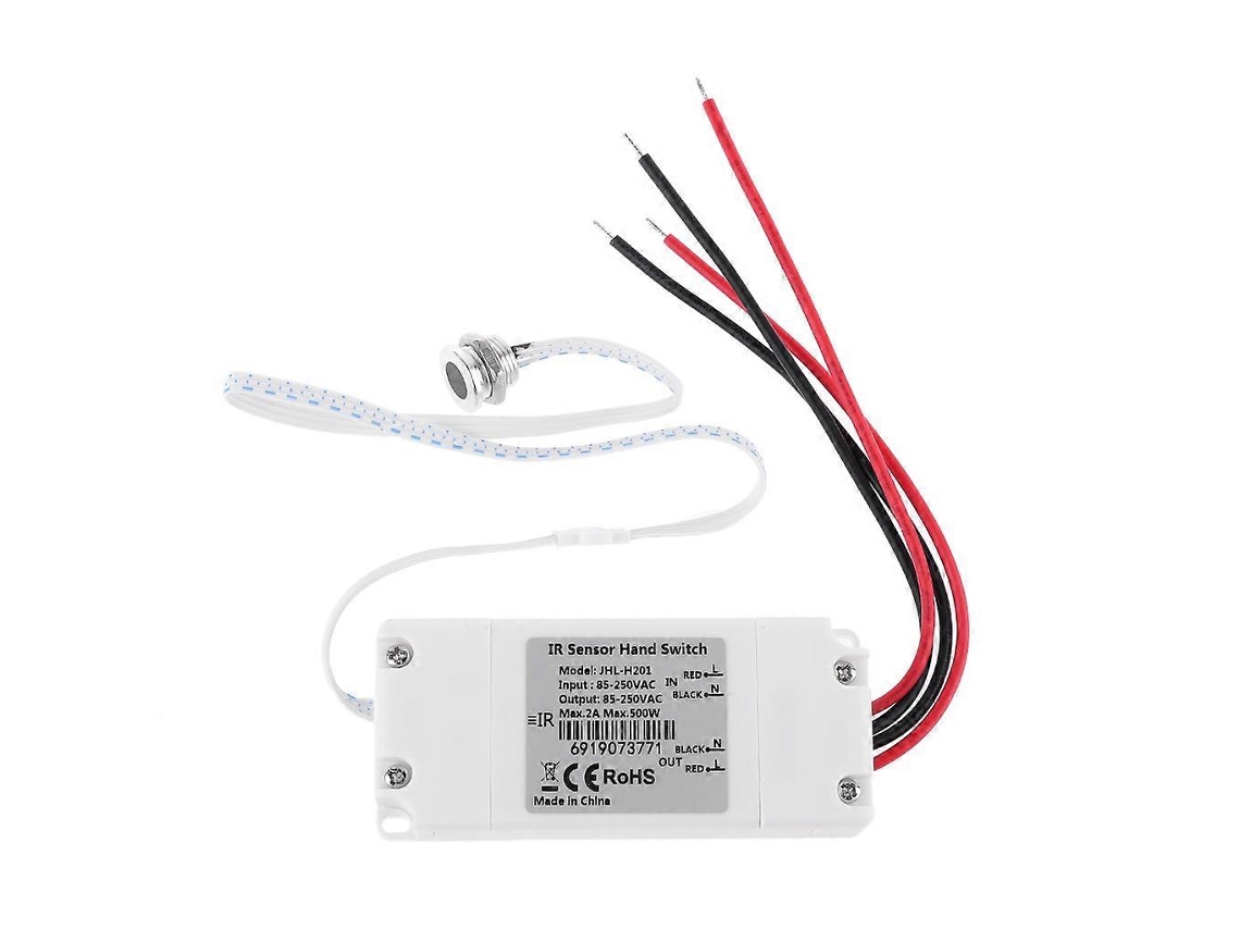 Interruptor De Sensor Pir De Iluminação Sensor De Movimento Infravermelho Liga/desliga Para Guarda Roupa Slowmoose (fmy)