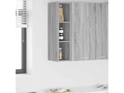 Vidaxl Armário Suspenso Cinza Sonoma 20 X 29,5 X 80 Cm