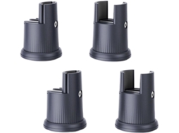 Conjunto De 4 Pés Niveladores Antiderrapantes Para Ajustar A Altura