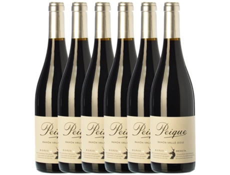 Vinho PEIQUE Peique Ramón Valle Mencía Bierzo Joven (0.75 L - 6 unidades)
