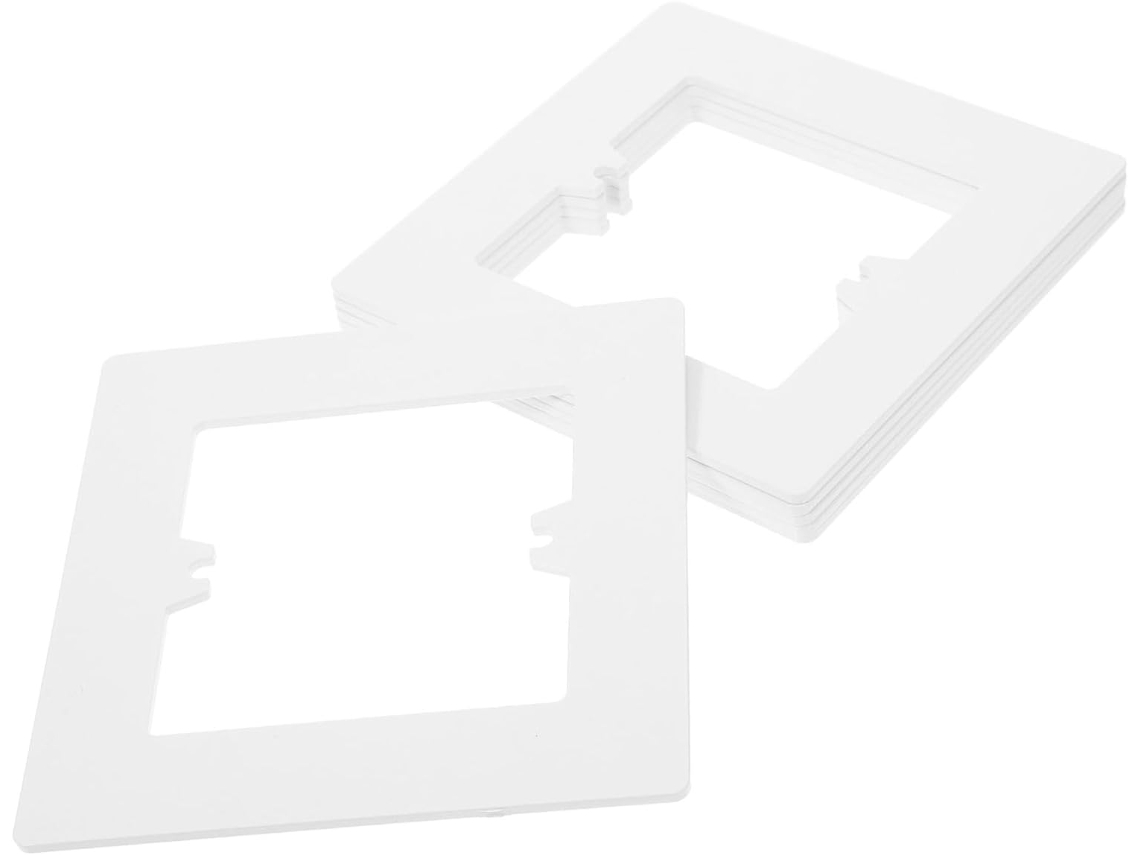 Conjunto De 6 Placas Decorativas De Parede Para Tomadas E Interruptores.
