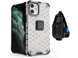 Capa com Clip para iPhone 12 mini PHONESHIELD 4x1 Honeycomb Cinzento