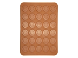 Mold De Silicone Para Macarons Com 30 Buracos Forma Redonda Folha De Confeteria Ferramenta De Assar