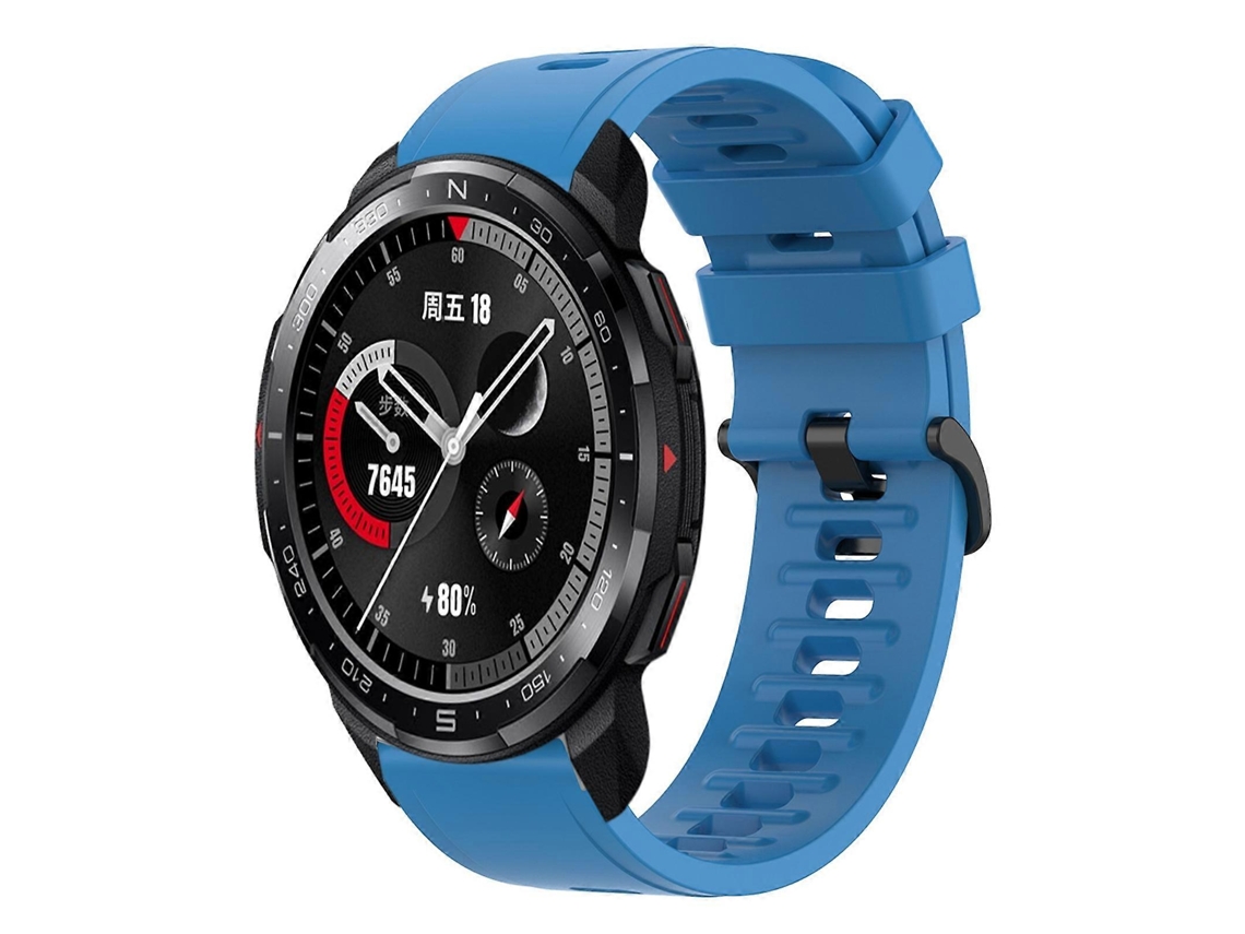 Pulseira De Silicone Macio De Cor Sólida Para For Honor Watch Gs Pro 22mm