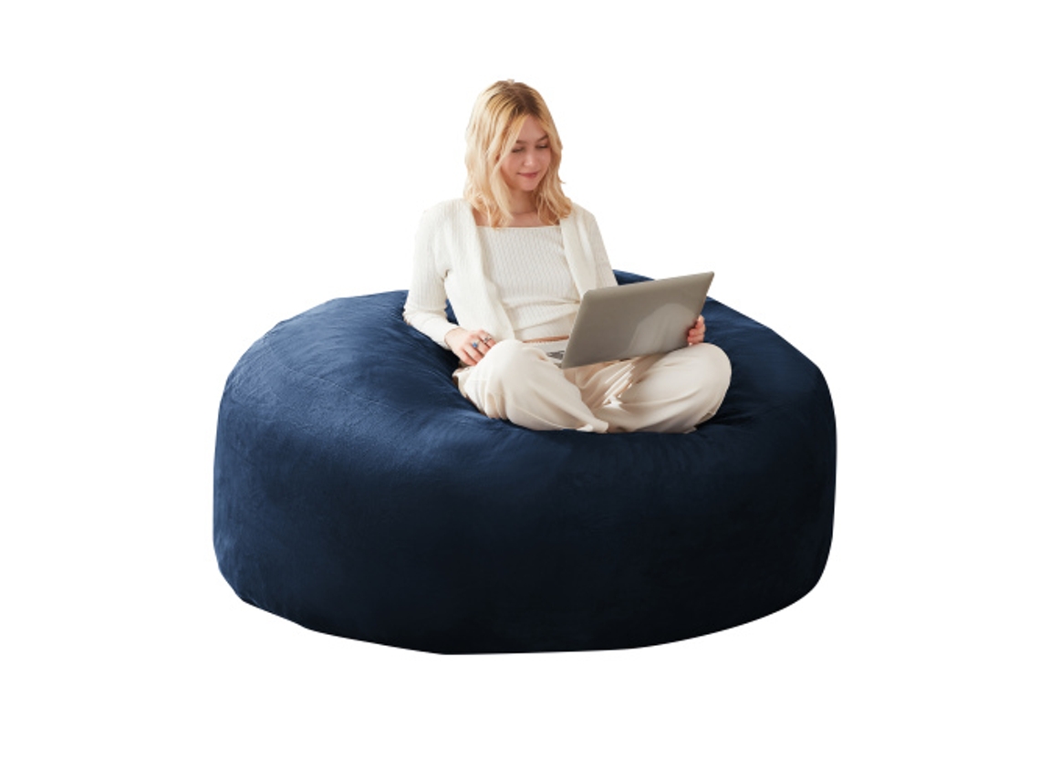Puff De 1,80 M, Sofá Para Adultos, Poltrona De Leitura Macia E Confortável, Ideal Para Quartos, Varandas E Outros Ambientes. BAGOLY