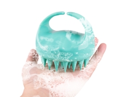 Pacote De Escova De Silicone Para Massagem No Couro Cabeludo, Ferramenta Para Lavar O Cabelo - Verde SUNNY SPACES
