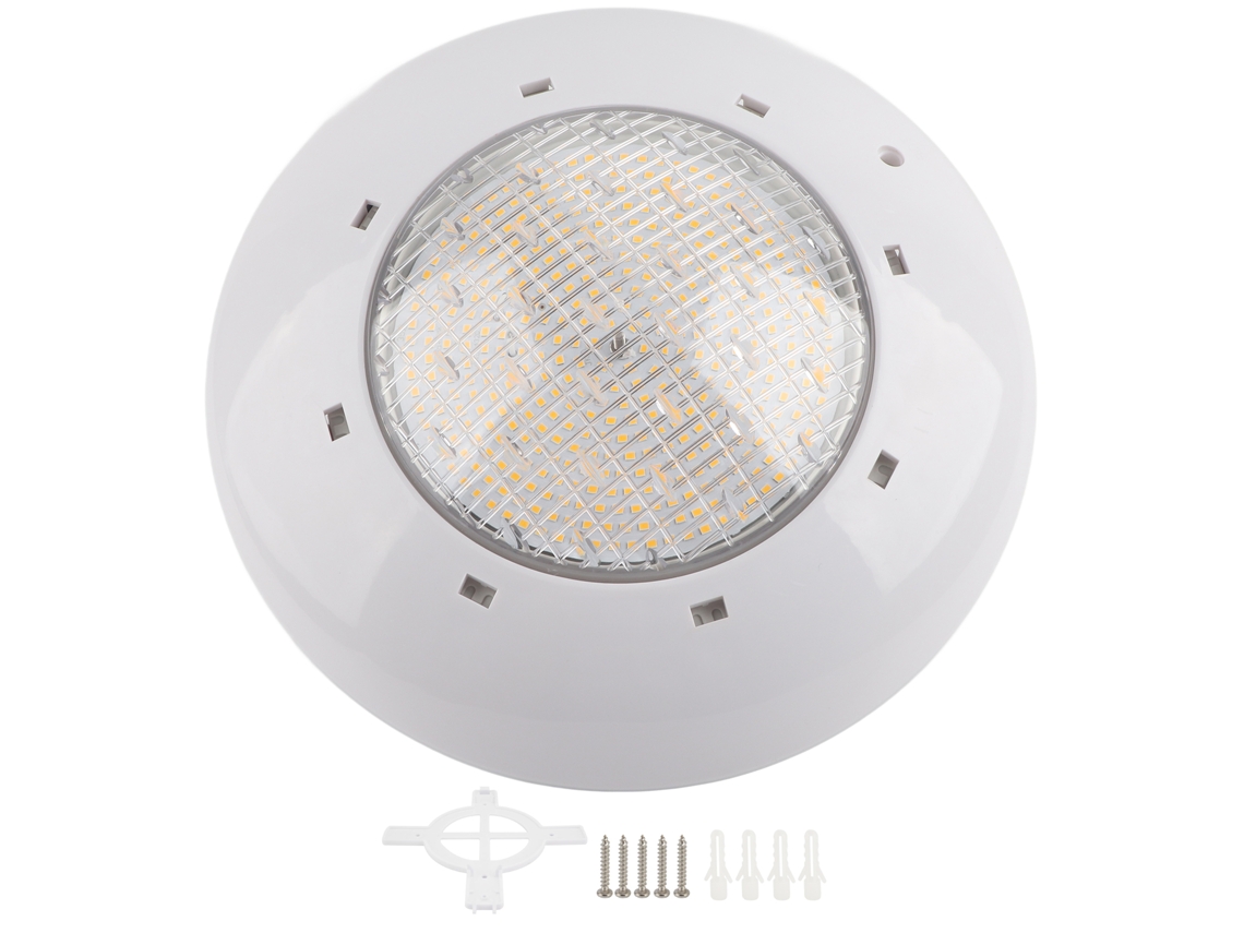 Lâmpada subaquática IP68 35W 3500lm luz quente AC12V parede piscina S/MARCA