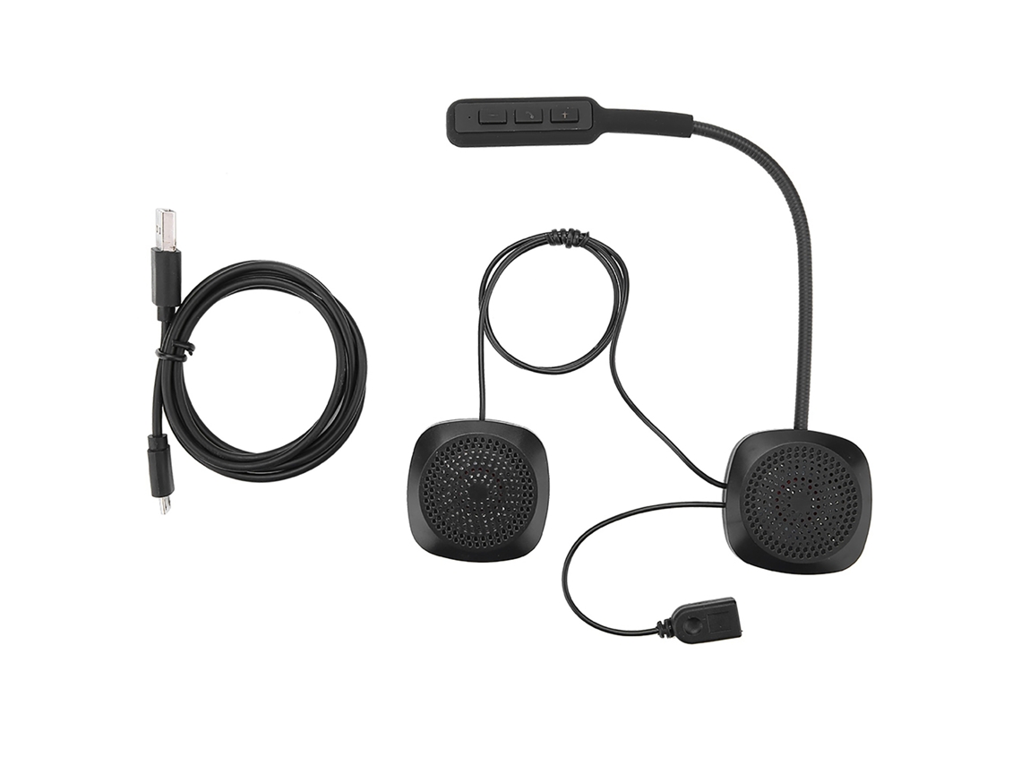 Fone de Ouvido Mali Bluetooth para Capacete de Moto com Resposta Automática e Controle de Voz