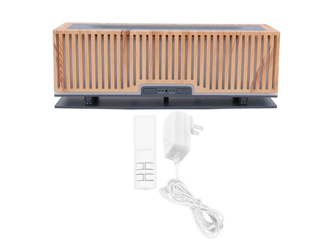 Difusor de Aroma com Humidificador e Efeito de Chama 200ml com Timer e Plug US | S/MARCA