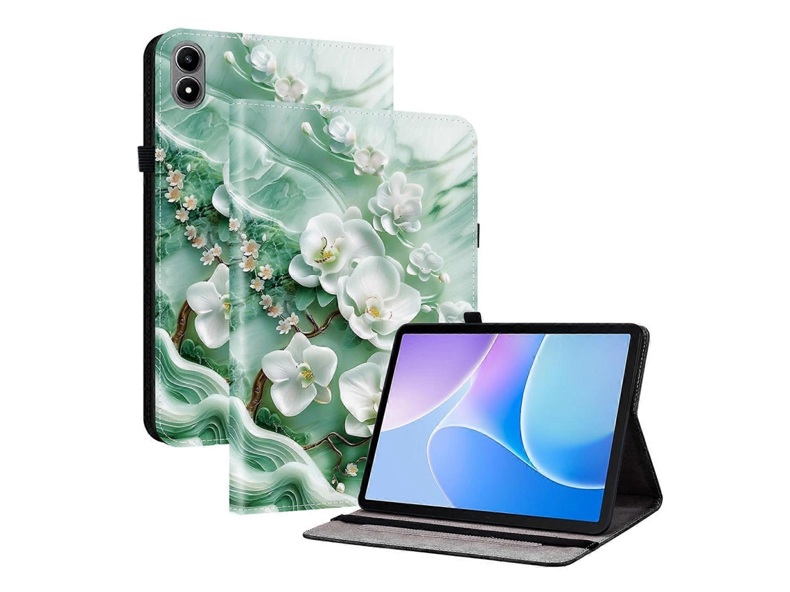 Capa de couro para tablet com textura de cristal colorido Webake