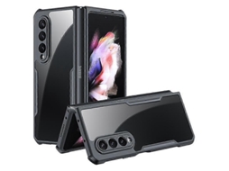 Capa Transparente Xundd Para Samsung Galaxy Z Fold3 5g Em Acrílico Tpu.