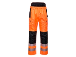 Calças Pw3 De Extrema Alta Visibilidade Laranja E Preto / 4xl