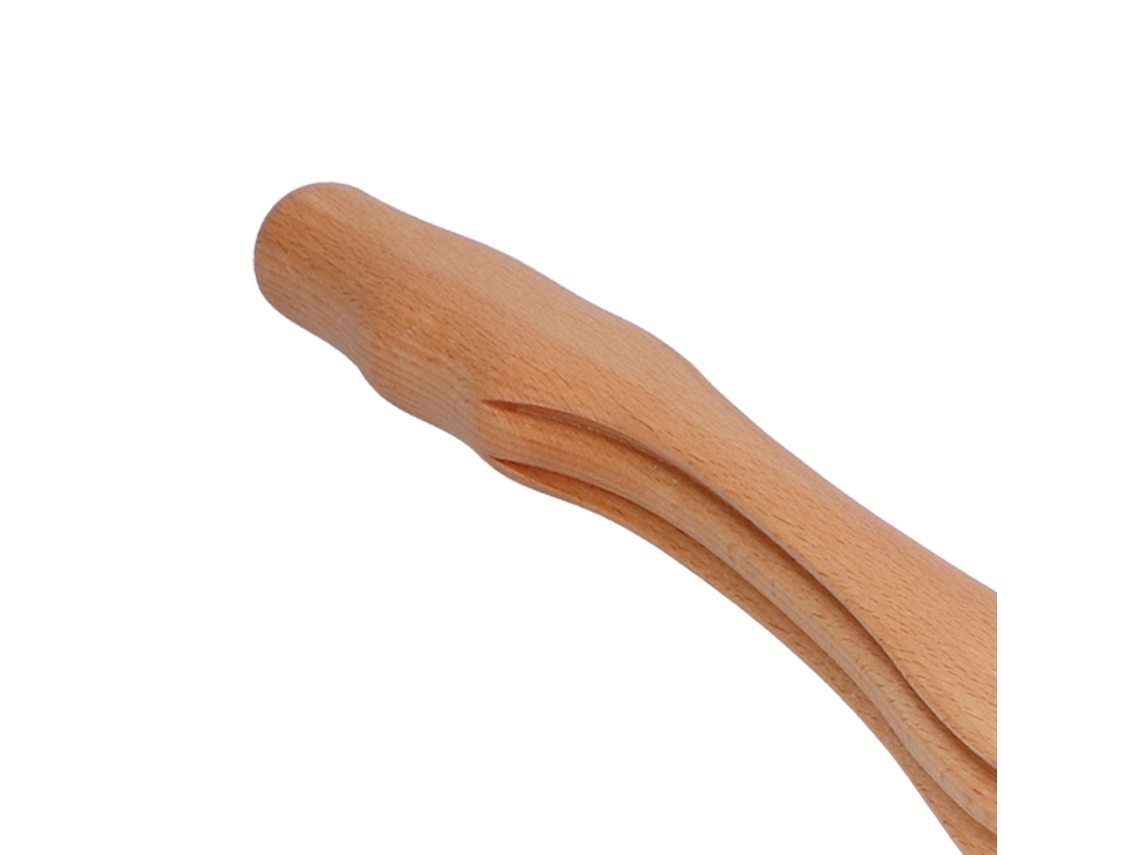 Wooden Scraping Stick (portable, Non Slip Handle) Eoocoo