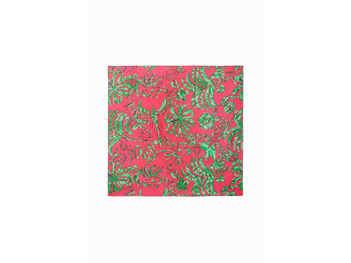 Lenço Quadrado Tropical Feminino DESIGUAL