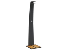 Chuveiro de exterior VIDAXL (55 x 60 x 224 cm)