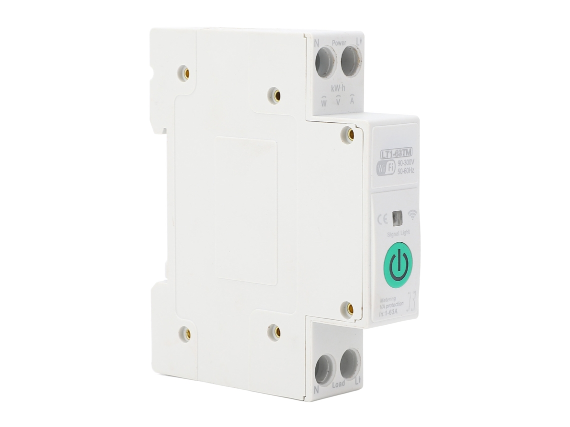 Interruptor Eléctrico Wifi com Medidor e Temporizador S/MARCA