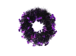 Guirlanda De Halloween Com Morcego Roxo Da Laxiscreed Para Decoração De Festas Temáticas