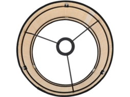Abajur de Cabeceira de Bambu para Decoração de Quarto. SFUSHOS