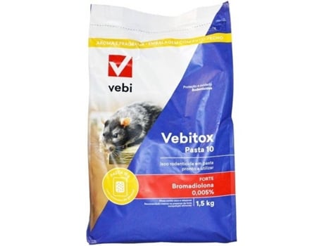 Raticida VEBIRAT Pasta (pac.1,5kg)