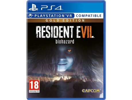 Jogo PS4/PS VR Resident Evil 7 Biohazard (Gold Edition) — Ação/Aventura / Idade mínima recomendada: 18