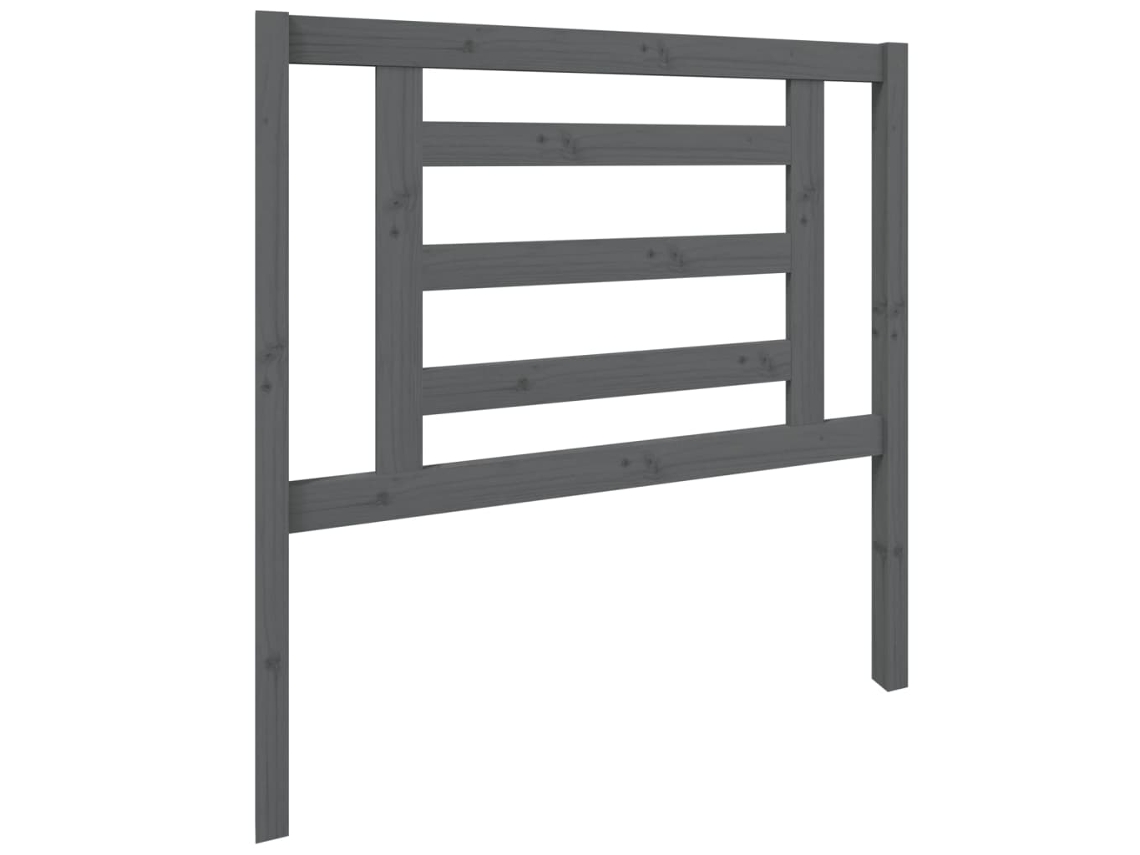 Headboard, Headboards Vidaxl Cinzeto Madeira De Pinho (96 X 100 Cm)