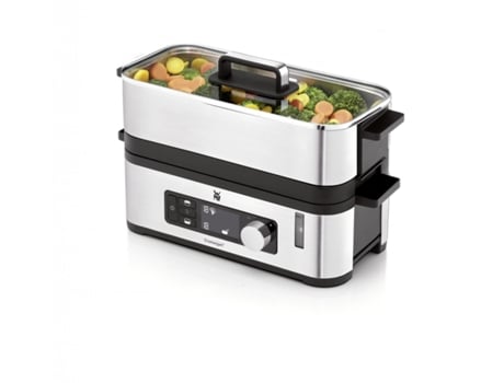 Wmf Kitchenminis 04.1509.0011 Máquina de Cozinha a Vapor 2 Cestos Balcão 900 W Preto Inox
