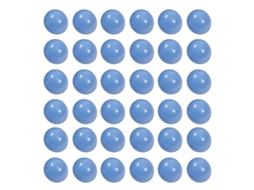 2026 100 Bolas de Billar Macaron para Niños, Material Pe, Inodoras, Resistentes a Las Mordeduras, Elásticas, Seguras, Regalo para Niños, Color Azul.