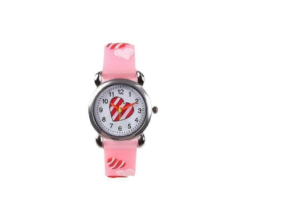 Relógio Love Quartz, Infantil, De Desenho Animado