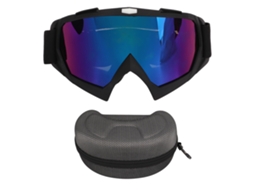 2026 gafas de Ski Ao Ar Livre Desportivas Ciclismo Motocicleta Antivento Anti pó Marco Preto Mate Lentes Coloridas