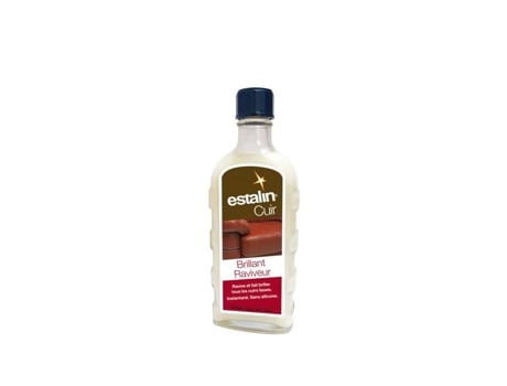 Raviveur Estalin 125ml Brilhante Preto Manutenção De Couro Liso