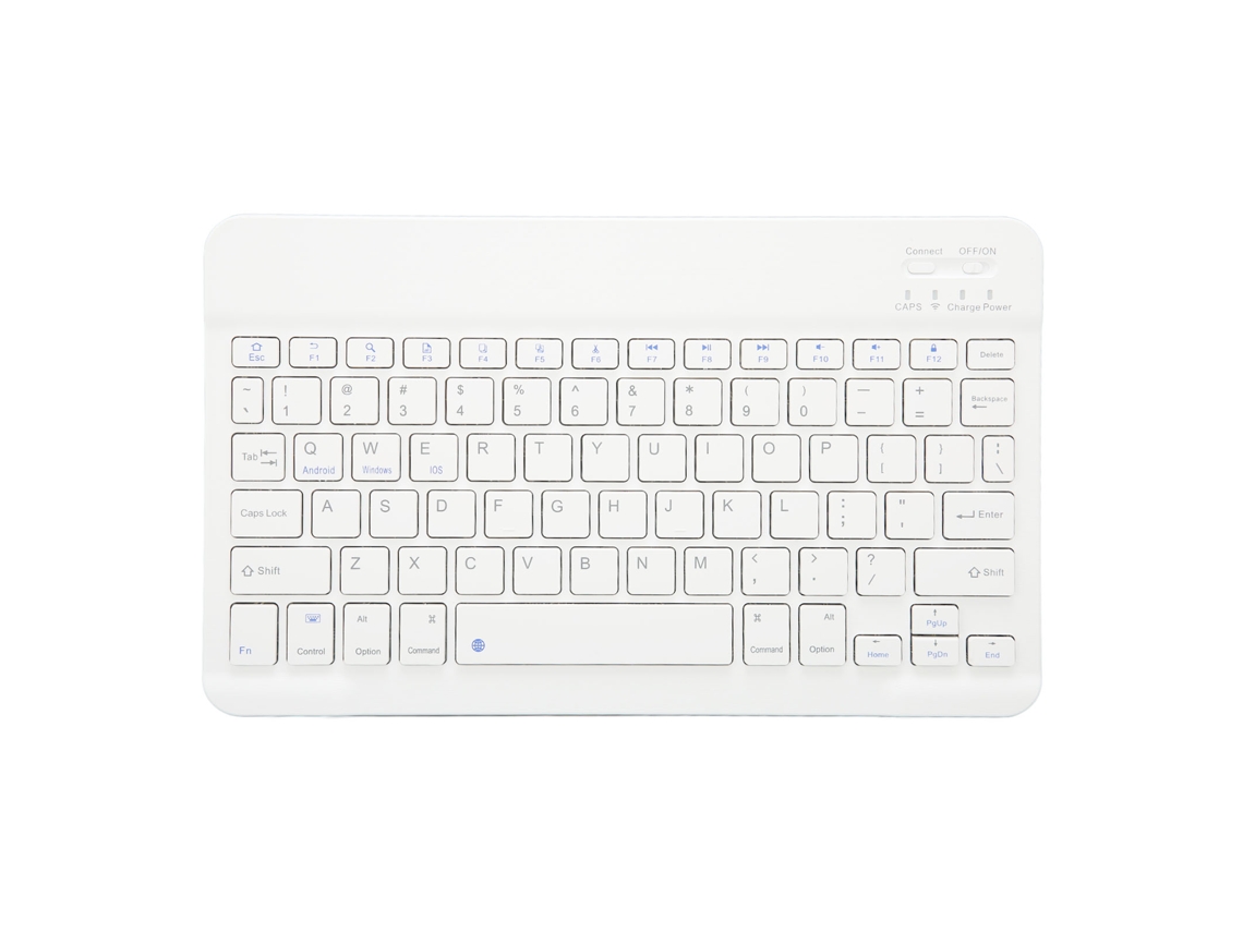 Teclado Sem Fio ultra fino, 10 polegadas, Bluetooth, portátil, LAXISCREED
