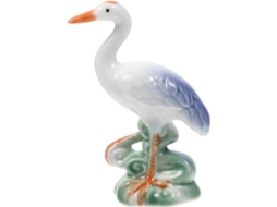 Delicado Ornamento Animal Cerâmica Bordas Lisas Toque Agradável Decorativa Única Jantar Escritório Peça Sala GOKOCO