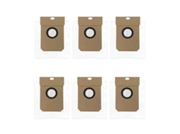 Conjunto De 6 Sacos Para Aspirador Pó Robô Karingbee S7 Omni Peças Reposição E Acessórios. Tuotuo