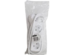 Extensão 3T VIVANCO Sem Interruptor 1.4M (Branco)
