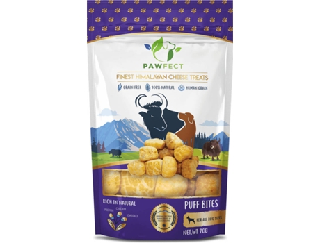 Snack para Cães PAWFECT (70 g - Seca - Sabor: Queijo)