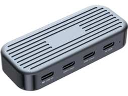 Hub Usb-c 10gbps Usb 3.2 Gen2 Pd100w Saída De Vídeo 4k A 60hz